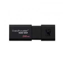 Memoria USB Kingston DT100G3/32GB 32GB 3.0 Negro
