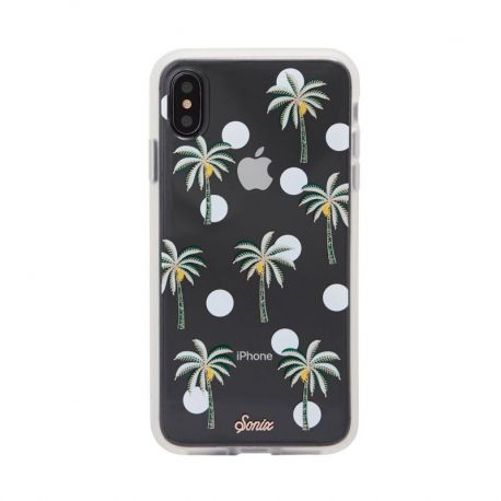 Estuche para Celular IPhone Xs Max Negro floreado