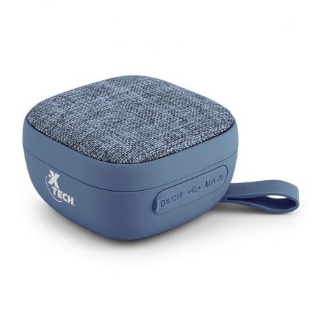 Parlante Xtech Bluetooth 10 horas 3.5 mm Azul