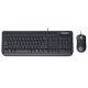 Combo Teclado y Mouse Microsoft Bussines USB Negro