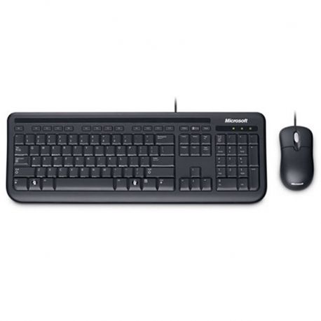 Combo Teclado y Mouse Microsoft Bussines USB Negro