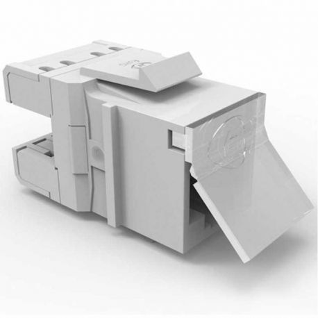 Jack Rj45 Furukawa Cat6E 802.3af/at Interior Gris