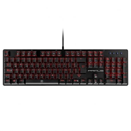 Teclado Primus Ballista 100T Rd Gaming USB Español