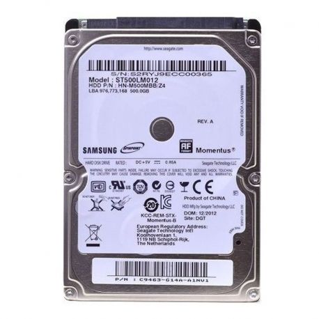 HDD Samsung 500GB 2.5