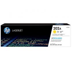 Cartucho Tóner HP 202A Amarillo Original LaserJet