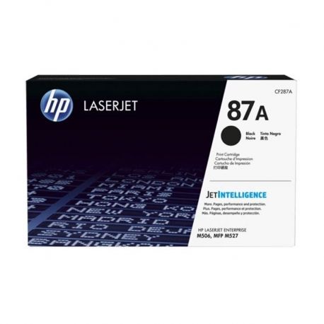 Cartucho de Tóner HP 87A Negro Original LaserJet