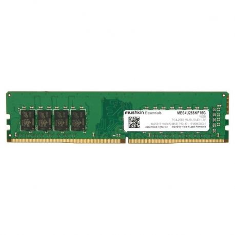 Memoria RAM MUSHKIN 16GB DDR4 DIMM 2666Mhz 1.2V