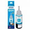 Tanque Tinta Epson 664 Cián Original 6500 Pag