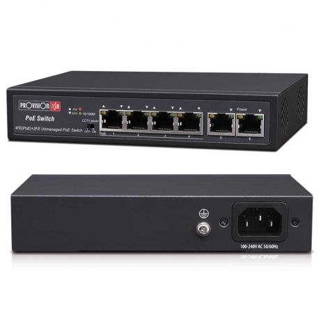Switch Provision-ISR PoES-0460C/2I 6p MegaE PoE