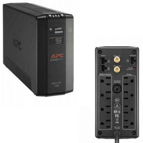 Baterías UPS APC BX1000M-LM60 1000VA Ethernet