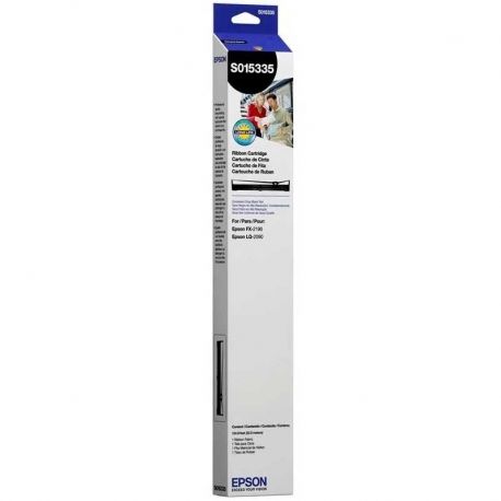 Cartucho de Cinta Impresión Epson S015335 Negro