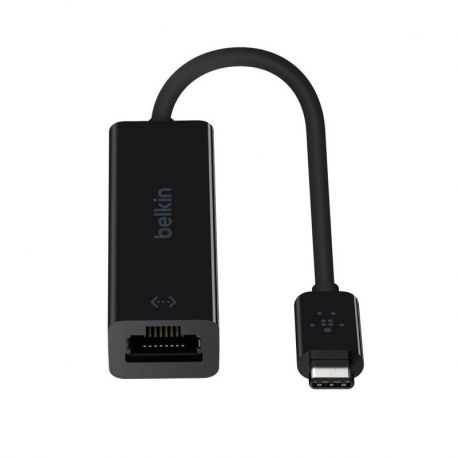 Adaptador de Red Belkin USB Tipo C a RJ-45 GigaE