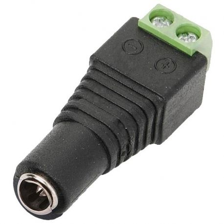 Conector Eléctrico Epcom JR53 Hembra 12V DC 3.5mm