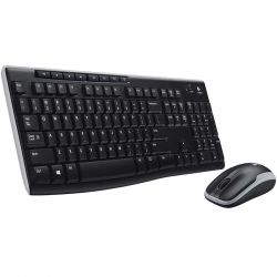 Combo de Teclado y Mouse Logitech Mk270 Wireless