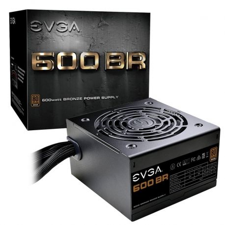 Fuente de Poder EVGA 100-BR-0600-K1 80 PLUS Bronze