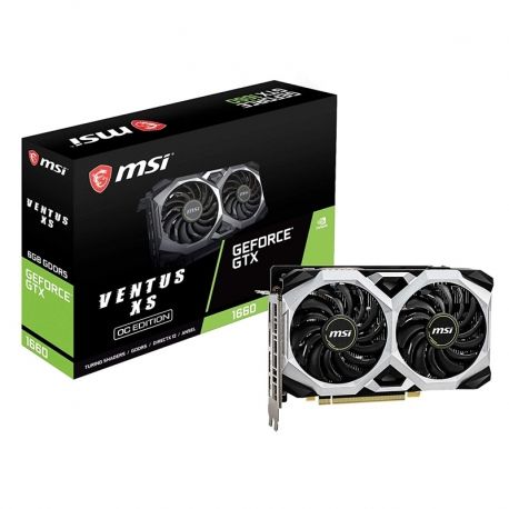 Tarjeta de Video MSI GTX1660 VENTUS XS 6GB GDDR5
