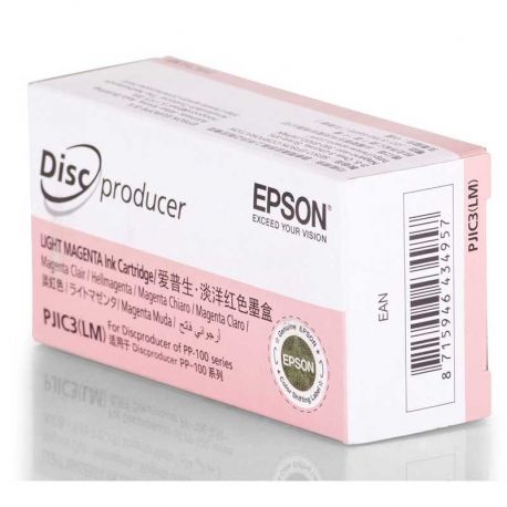 Cartucho Tinta Epson PJIC3 Magenta Claro Orig 26ml