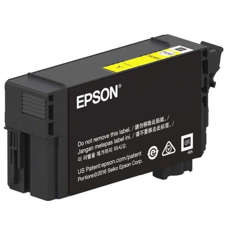 Cartucho de Tinta Epson T40W420 Amarillo Orig 50ml