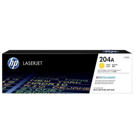 Cartucho de Tóner HP 204A Amarillo Original CF512A