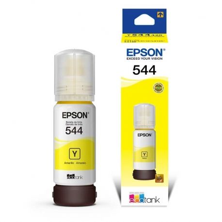 Botella de Tinta Epson T544 Amarillo Original 65ml