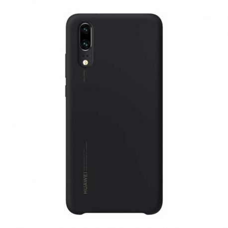 Estuche para Celular Huawei P20 Negro Silicona