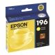 Cartucho de Tinta Epson 196 Amarillo Original 5ml