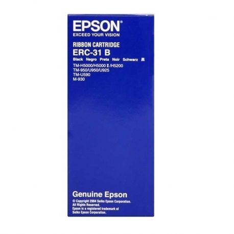 Cinta de Impresión Epson ERC-31B Negro Original