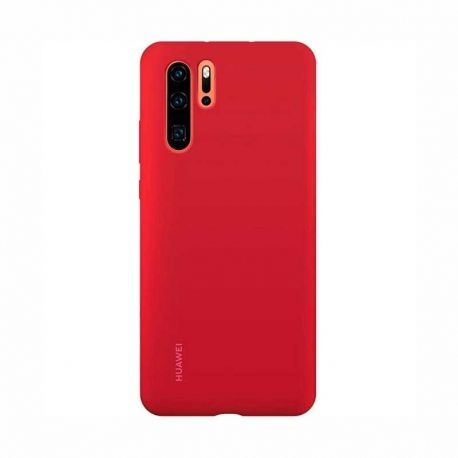Estuche para Celular Huawei P30 Pro Rojo Silicona