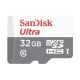Tarjeta MicroSD SanDisk Ultra 32GB UHS-I Class 10