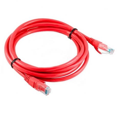Patch Cord Nexxt 798302 Cat6 3m Rojo sin Blindar