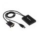 Adaptador Steren 208-153 VGA a HDMI Audio USB