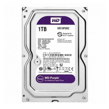 HDD Western Digital Purple 1TB 64Mb 3.5