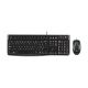 Combo Teclado y Mouse Logitech MK120 Español USB