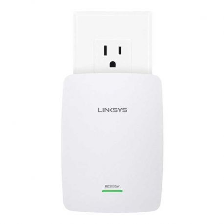 Extensor de Red Linksys RE3000W Wi-Fi 2.4Ghz 300Mb