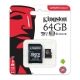 Memoria MicroSD Kingston Canvas Select Plus 64GB