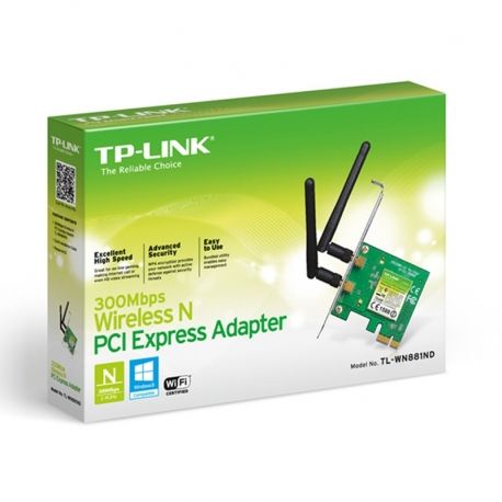 Tarjeta de Red TP-Link WLS-N N300 PCI-EX 2.0 (x1)