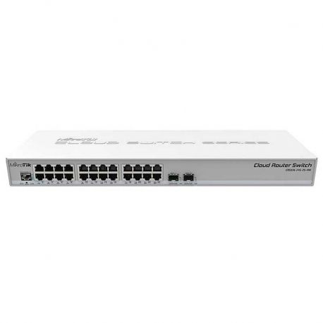 Switch Mikrotik CRS326 24P GigaE PoE SFP Capa 3