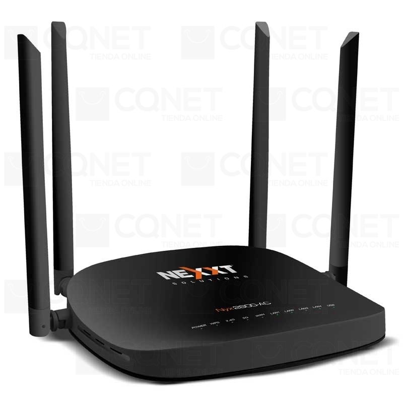 Neox Router Router Nexxt Nyx2600 Wi-Fi 2600Mbps 5P GigaE DB | Tienda CQNet