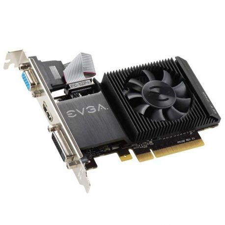 Tarjeta de Vídeo EVGA GT-710 2GB DDR3 PCIe HDMI