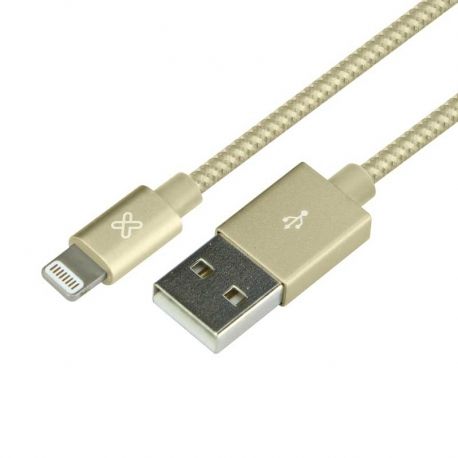 Cable USB Klip Xtreme KAC-010GD iPhone 1.0m Dorado