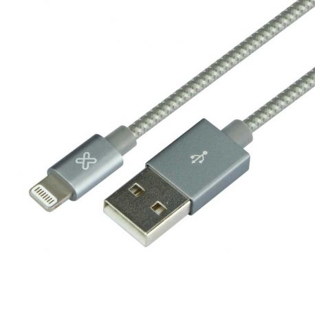 Cable USB Klip Xtreme KAC-010GR iPhone 1.0m Gris