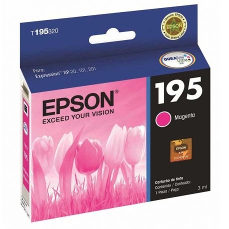 Cartucho de Tinta Epson T195320 Magenta Original
