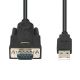 Cable Adaptador Benfei USB a Serial RS-232 Macho