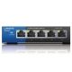 Switch Linksys SE3005 5P GigaE No Administrable