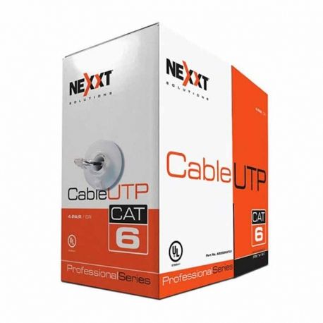 Caja de Cable Nexxt PCGUCC6CMGR 305m UTP Cat6 Gris