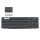 Teclado Logitech K375S Bluetooth Soporte Tablet