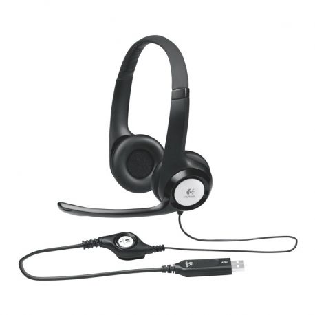 Headsets Logitech H390 Plush Padded Comfort USB