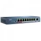 Switch Hikvision DS-3E0109P-E Capa 2 8CH PoE+ 123W