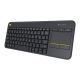 Teclado y MousePad Logitech Inalámbrico K400 Plus