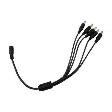 Splitter Dc Iflux 1 Hembra Jacks A 5 Machos Plug